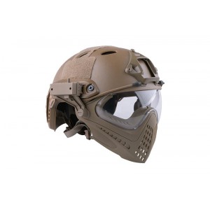 Защитная система FAST PJ Piloteer Helmet Replica - Tan (UTT)